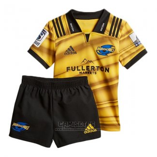 Camiseta Ninos Kit Hurricanes Rugby 2018 Local