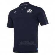 Camiseta Polo Escocia 2019-2020 Azul