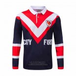 Camiseta Polo ydney Roosters Rugby ML 1976 Retro