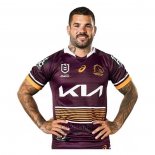 Camiseta Brisbane Broncos Rugby 2022 Local