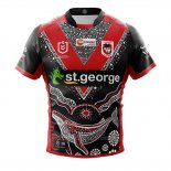 Camiseta St George Illawarra Dragons Rugby 2019 Indigena