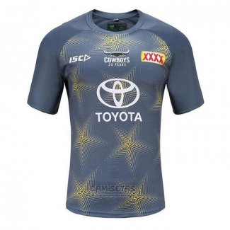Camiseta North Queensland Cowboys Rugby 2020 Entrenamiento